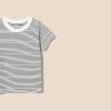 imageAmazon Essentials Unisex Toddlers and Babies Short Sleeve TShirts Pack of 3BlueDogFrench Stripe