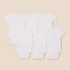 imageAmazon Essentials Unisex Toddlers and Babies ShortSleeve Bodysuits MultipacksWhite