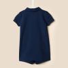 imageAmazon Essentials babyboys Short Sleeve RomperLight BlueNavy