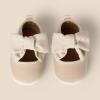 imageAmazon Essentials x Sofia Grainge Baby Girls Mary Jane Shoes with Bow DetailTaupe