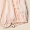 imageAmazon Essentials x Sofia Grainge Baby Girls Woven Sleeveless RomperPeach Classic Stripe
