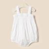 imageAmazon Essentials x Sofia Grainge Baby Girls Woven Sleeveless RomperWhite