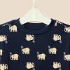 imageAmazon Essentials x Sofia Grainge Toddlers and Baby Boys Regular Fit TShirt and Short SetNavy Elephants