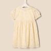 imageAmazon Essentials x Sofia Grainge Toddlers and Baby Girls Cotton Sateen Dress with CollarLight Yellow Ivory Delicate Floral