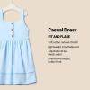 imageAmazon Essentials x Sofia Grainge Toddlers and Baby Girls Knit Casual DressLight Blue