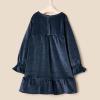 imageAmazon Essentials x Sofia Grainge Toddlers and Baby Girls Longsleeve Corduroy DressNavy