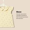 imageAmazon Essentials x Sofia Grainge Toddlers and Baby Girls Short Sleeve Blouse Pack of 2Ditsy FloralIvory
