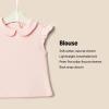 imageAmazon Essentials x Sofia Grainge Toddlers and Baby Girls Short Sleeve Blouse Pack of 2Light PinkWhite