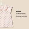 imageAmazon Essentials x Sofia Grainge Toddlers and Baby Girls Short Sleeve Blouse Pack of 2StrawberryStripe