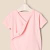 imageAmazon Essentials x Sofia Grainge Unisex Babies Side Snap Short Sleeve Bodysuit Pack of 3IvoryPinkTerracotta