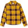 imageAmazon Essentials Boys and Toddlers Flannel Button Down ShirtYellow Plaid