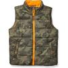 imageAmazon Essentials Boys and Toddlers Heavyweight Outerwear Puffer VestMilitary Green Camouflage