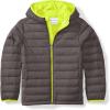 Dark Grey Neon Yellow