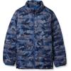 imageAmazon Essentials Boys and Toddlers Lightweight WaterResistant Packable Puffer JacketBlue Camo