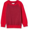 imageAmazon Essentials Boys and Toddlers Pullover Crewneck SweaterRed Color Block