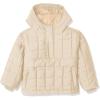imageAmazon Essentials Boys and Toddlers Quilted Pullover JacketTan