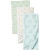 imageAmazon Essentials Disney  Marvel  Star Wars Unisex Babies Swaddle Blankets Pack of 33pack Bambi Nature