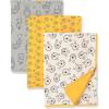 imageAmazon Essentials Disney  Marvel  Star Wars Unisex Babies Swaddle Blankets Pack of 33pack Winnie the Pooh Oh Bother