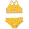 Golden Yellow Beige Leopard