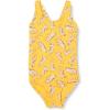 imageAmazon Essentials Girls and Toddlers CrossBack OnePiece SwimsuitGolden Yellow Beige Leopard