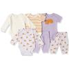 imageAmazon Essentials Unisex Babies Cotton Layette Outfit Sets Pack of 6