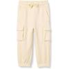 imageAmazon Essentials Unisex Kids and Toddlers Cargo Jogger MultipacksBeige