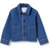 imageAmazon Essentials Unisex Kids and Toddlers Relaxed Fit Denim Chore JacketMedium Indigo Wash