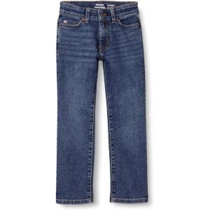 imageAmazon Essentials Boys Regular StraightFit JeansMedium Wash