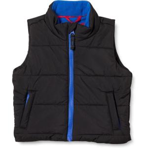 imageAmazon Essentials Boys and Toddlers Heavyweight Outerwear Puffer VestBlack