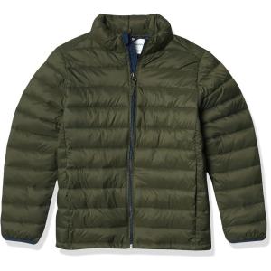 imageAmazon Essentials Boys and Toddlers Lightweight WaterResistant Packable Puffer JacketOlive