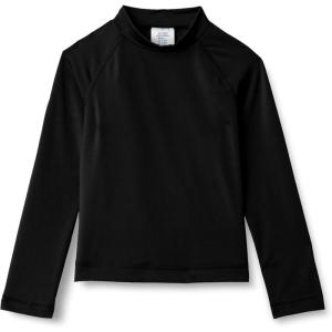 imageAmazon Essentials Boys and Toddlers Long Sleeve Rashguard TShirtBlack