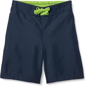 imageAmazon Essentials Boys and Toddlers Woven Board ShortNavy