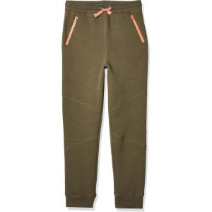 imageAmazon Essentials Boys and Toddlers ZipPocket Fleece Jogger Pant Previously Spotted ZebraOlive