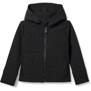 imageAmazon Essentials Girls and Toddlers Hooded FullZip Active JacketBlack