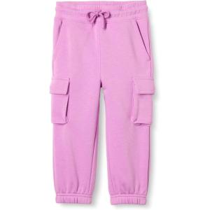 imageAmazon Essentials Unisex Kids and Toddlers Cargo Jogger MultipacksLilac