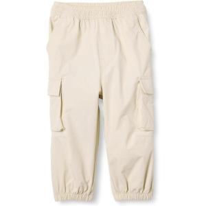 imageAmazon Essentials Unisex Kids and Toddlers Cargo Parachute PantBeige