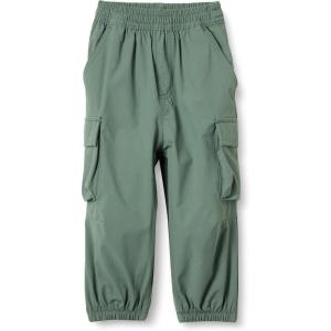 imageAmazon Essentials Unisex Kids and Toddlers Cargo Parachute PantDark Sage Green