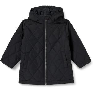 imageAmazon Essentials Unisex Kids and Toddlers Long Quilted JacketBlack