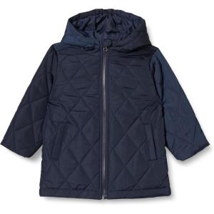 imageAmazon Essentials Unisex Kids and Toddlers Long Quilted JacketNavy