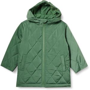 imageAmazon Essentials Unisex Kids and Toddlers Long Quilted JacketSage Green