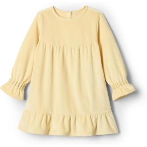 imageAmazon Essentials x Sofia Grainge Toddlers and Baby Girls Longsleeve Corduroy DressButter Yellow