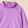 imageAmazon Essentials Baby Girls Rashguard SetBright Lavender