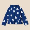 imageAmazon Essentials Baby Girls Rashguard SetDeep Blue Ivory Abstract Dots