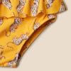 imageAmazon Essentials Baby Girls Rashguard SetGolden Yellow Beige Leopard