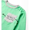 imageAmazon Essentials Boys and Toddlers LongSleeve TShirts Pack of 5MonstersMulticolorStripe