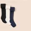 imageAmazon Essentials Girls Cable Knit Tight Pack of 3WhiteBlackNavy
