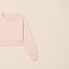 imageAmazon Essentials Girls Cropped SweatshirtLight Pink