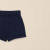 imageAmazon Essentials Girls French Terry Patch Pocket ShortsNavy