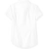 imageAmazon Essentials Girls Uniform Classic Fit ShortSleeve Oxford ShirtWhite