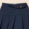 imageAmazon Essentials Girls Uniform Pleated Skort Skirt Pack of 2Navy